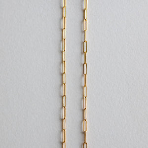 NECKLACE - 16&18" Paperclip gold-filled chain