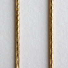Load image into Gallery viewer, NECKLACE - 16&quot; Snake gold-filled chain
