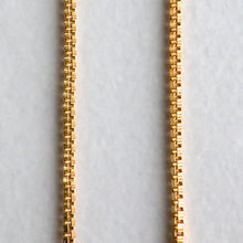 Load image into Gallery viewer, NECKLACE - 16&quot; Box gold-filled chain
