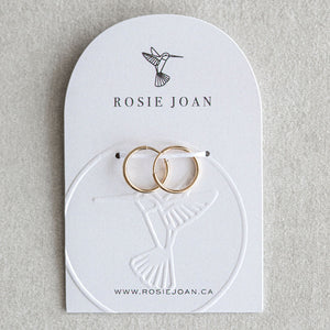 12mm Gold Filled Hoops