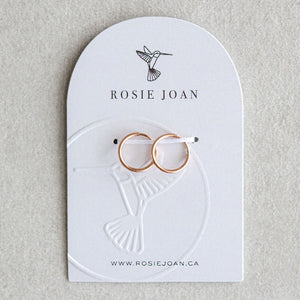 12mm Rose Gold Filled Hoops