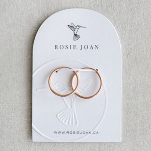 16mm Rose Gold Filled Hoops